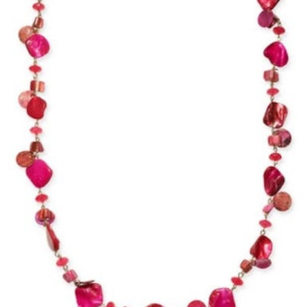 Style and Co Shell Rope Long Necklace - Picture 2 of 5